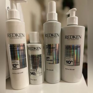 🔥 Redken Acidic Bundle Brand New pH sealer, moisture concentrate, protein
